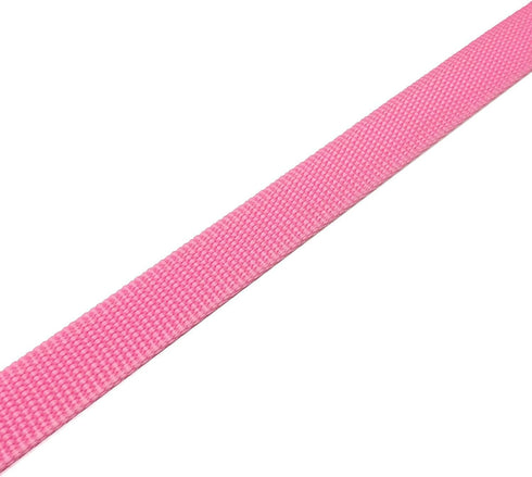4FT/5FT/6FT Strong Dog Leash, Nylon Dog Leashes for Small Medium Large Dogs (Pink, 1 in x 15 ft)...