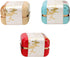 3 Pcs Tea Tin Canister Mini Tea Storage Box Rustproof Square Coffee Tea Sealed Box for Store Crafts Snacks Candy and Tea...