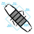 Calf Weighing Sling Goat Sling, Hanging Livestock Scale, Small Animal Sling Carrier, Calf Scale Hanging Weight with Adjustable Straps for Weighing...
