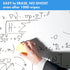 HAMIGAR Whiteboard Sticker for Wall 17.7" x 78.7" Whiteboard Wallpaper Peel and Stick, White Board Stick On Wall, Dry Erase Contact Paper Adhesive...