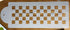 Designer Stencils C721 Checkerboard Cake Stencil Side, Beige/Semi-Transparent...