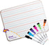 Quality Ruled Dry Erase Lapboard – Double-Sided Magnetic Whiteboard with Lines and Blank Surface for Kids Learning, Math, Writing – Student, Teach...