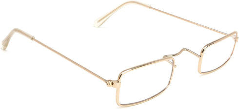 Skeleteen Old Man Costume Glasses - Rectangular Granny 100 Days of School Dress Up Eyeglasses - 1 Pair...