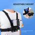 Mobile Phone Chest Mount Strap Holder ?Anti-Slide Strap Mount for Phone 360 Degree Rotary for Video Recording Camera Harness......