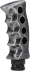 Gear Shift Knob, Universal Car Manual Stick Lever Handle Shifter Head Transmission Pistol Grip Gear Shifter Knob with 3 Adapters for Most Manual a...