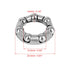 X AUTOHAUX 4pcs 20.5mm x 7 Ball Bearing Cages Crank Bearings Wheel Bearing Retainer for Bicycle...