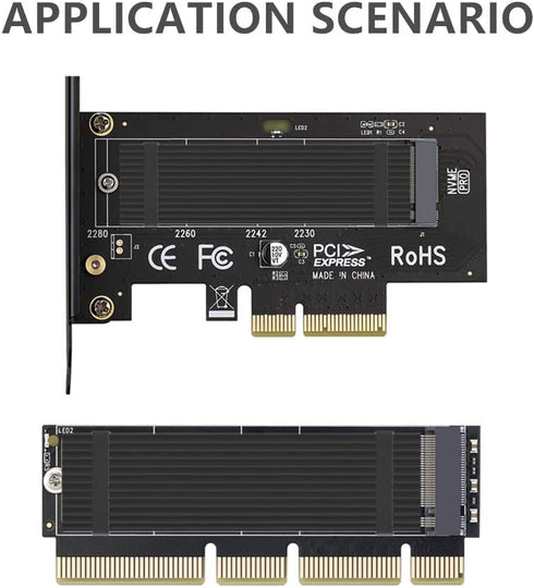 2 Pack M.2 NVMe Aluminum Heatsinks Cooler with Nano Silicone Thermal Pad...