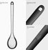 600ºF Heat Resistant Silicone Spoon: U-Taste 13.3in Solid Kitchen Cooking Spoon, Nonstick Food Grade Large & Long Soup Rubber Utensil for Mixing, ...