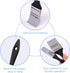 AIEX 2pcs Flat Silicone Paint Brushes, Wide & Narrow Silicone Shaper Brush for Art Solid Paintbrush Sets for Acrylic Paints and Watercolor (1 Inch...