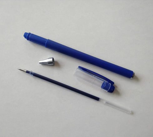 20 Pcs Gel Blue Pens,0.5mm Gel Ink Pens,Blue Barrel,Premium Blue Ink and Comfort Grip For Note Taking Office School Supply.(Blue ink)...