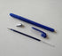 20 Pcs Gel Blue Pens,0.5mm Gel Ink Pens,Blue Barrel,Premium Blue Ink and Comfort Grip For Note Taking Office School Supply.(Blue ink)...