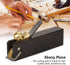 Mini Wood Planer Hand Tool, 3 inch Wood Ebony Plane Hand Plane Wood Trimming Plane DIY Woodcraft Gadgets w/Planer Blade and Metal Fixer for Woodwo...