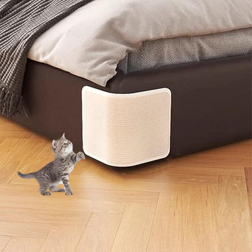 Cat Scratch Furniture Protector Natural Sisal Anti-Scratching Mat for Sofa Couch Chair - Suitable for Bed Furniture Corner Protector, and Anti Scr...