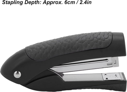 Tissting Stapler 24/6mm 26/6mm Paper Staple Stationery for Students Office Supplies for Colleague (Black)...
