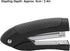 Tissting Stapler 24/6mm 26/6mm Paper Staple Stationery for Students Office Supplies for Colleague (Black)...