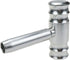 Aluminum Alloy T-Handle Gear Shift Knob, Universal Fit Aircraft Joystick Design Gear Stick Adapter for Most Transmission Vehicles (Silver)...