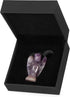 Artistone Amethyst Crystal Angel Statues and Figurines Carved Gem Pocket Purple Guardian Angel Healing Stone Gifts for Women or Home,Office Decor...