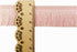 FQTANJU 1" Wide Decorative Polyester Fringe Trim, Lace Trim, 5 Yards (Light Pink)...