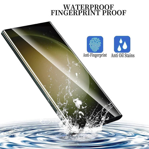 BANDQ 3 Pack for Samsung Galaxy S23 Ultra Screen Protector?3+1 Pack? 1 Pack Tempered Glass Camera Lens Protector, HD Clear 9H Tempered Glass Scree...
