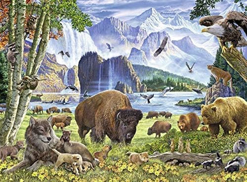 Ravensburger North American Nature Puzzle - 300 Pieces | Great Outdoors Puzzle Series | Unique Softclick Technology | Perfect for Ages 9+ | FSC Ce...