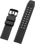 iStrap Replacement for Luminox Silicone Watch Band 23mm Rubber Strap for 3050 3080 and 3950 Series...