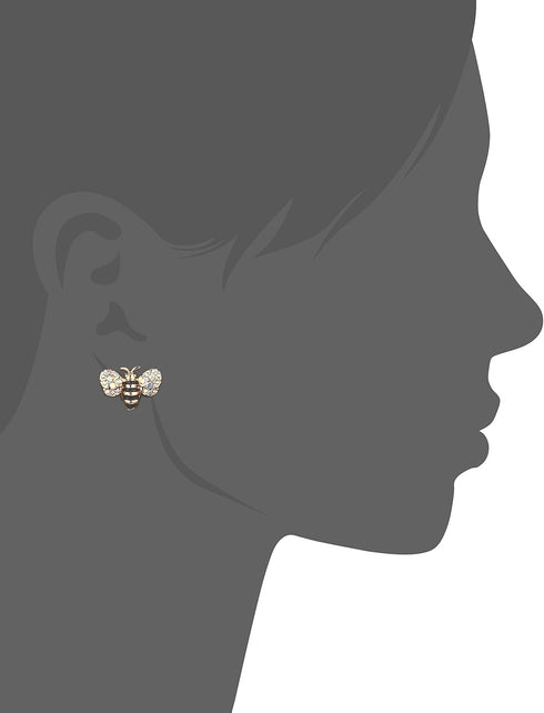 Betsey Johnson Bee Stud Earrings...