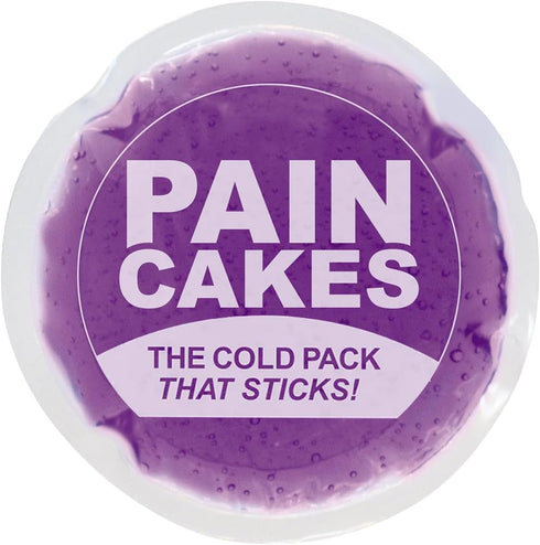 Reusable Round Cold Pack - Stickable Ice Pack for Targeted Cold Therapy - Perfect for Injuries, and Small Areas - Latex-Free Cold Compress, 100x R...
