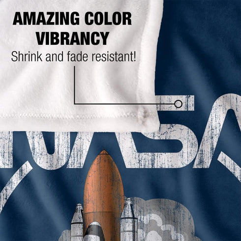 NASA Space Shuttle Silky Touch Super Soft Throw Blanket 36" x 58"...