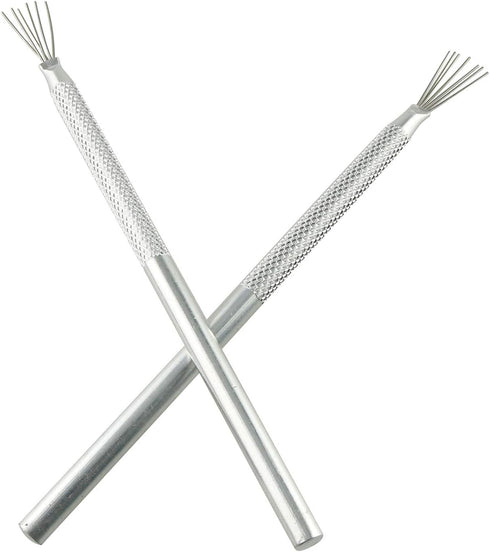 Tegg Clay Needle Tool 2PCS Feather Wire Texture Tool for Clay Sculpting Texturing Modeling...
