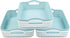 Weaving Plastic Baskets, Set of 6 A4 Paper Storage Tray...