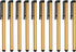 MECCANIXITY 10pcs Stylus Pens for Touch Screens Universal Capacitive Stylus Pencil Sensitivity for Phone Tablet All Capacitive Touch Screen Device...