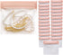 25 PCS EVA Plastic Packing Bags, Transparent Sealable Pouches Ziplock Storage Bags, Anti Tarnish Resealable Poly Bags for Holding Jewelries, Brace...
