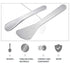 2Pcs Mini Metal Cosmetic Spatulas, Makeup Spatulas, Skincare Spatula, Cream Spatula, Beauty Accessories for Mixing and Sampling Plant Masks, Skin ...
