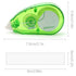 3Pcs Glue Roller Permanent Adhesive Glue Tape Double Sided Tape Dispenser Transparent Runner Tape Pen for DIY Craft Card Marking Scrapbooking Phot...