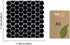 GORGECRAFT Honeycomb Stencil Templates 30x30cm Large Washable Reusable Plastic Square Stencil Sign for Painting on Wood Wall Scrapbook Card Floor ...