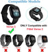 Threeeggs Compatible with Fitbit Versa 3 Charger, USB Charging Cable Dock for Versa 4 Sense 1/2 Smartwatch (3.3ft / 100cm)...