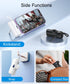 Portable Charger, Mini Power Bank, 5000mAh Phone Charger, Compact Battery Pack for iPhone&Android, USB C Cable, LCD Display, Battery Bank Compatib...