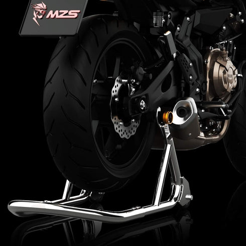 MZS 6MM Swingarm Spools, Sliders Stand CNC Universal M6 Black Compatible with YZF R7 R1 R3 R6 R6S YZF600R FZ1 FZ6 FZ6R FZ8 FJ09 FZ09 FZ10 MT09 MT1...