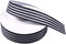 Black and White Striped Grosgrain Ribbon 1 Inch Christmas Gift Wrap Ribbon for DIY Hair Accessories Crafts Party Wedding Holiday Decoration 25 Yar...