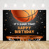 Ticuenicoa 5x3ft Basketball Themed Backdrop Happy Birthday Party Decorations for Teens Kids Game Time Background for Photography Newborn Baby Birt...