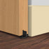 Barn Door Floor Guides, 2 Pack Sliding Door Bottom Guide Floor Mount, T Shape Track Guide Hardware, Black...