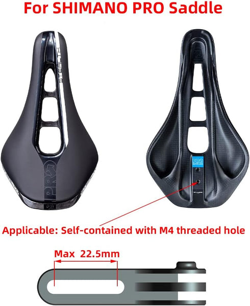 Bike Saddle Mount for Gopro Interface Compatible with Pro Stealth Griffon Turnix Falcon Saddle...