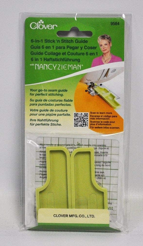 Clover Needlecrafts Stick n Stitch Tool, 52, Green...