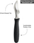 BALCI Ice Cream Scoop - Heavy Duty Stainless Steel Icecream Scooper With Non-Slip Rubber Grip - Professional Metal Ice-Cream Spade - Dishwasher Sa...
