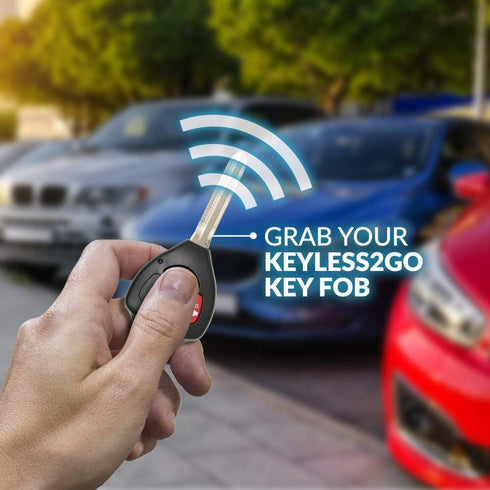 Keyless2Go Replacement for Keyless Entry Car Key Vehicles That Use MOZB41TG with 4D67 Chip...