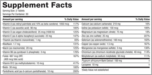ROMAN Daily Multivitamin for Men | Supports Physical Activity, Brain + Heart Health, and Immune System with 23 Key Nutrients Including Calcium, Ma...