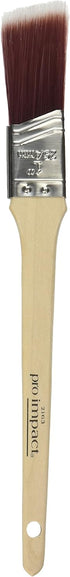 Linzer 0100 Pro Impact 2163 Square End Sash Paint Brush, 1 in Width, Angular Chiseled Polyester, Multicolor...