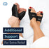 Copper Compression Bunion Relief Kit - Includes 1 Pair Each of Bunion Corrector Cushion Sleeves & Bunion Corrector Toe Splints - Pads & Straighten...