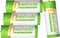 18500 Rechargeable Batteries, 3.7V 1600mAh Li-ion IMR 18500 Battery with Button Top for Solar Garden Light, Flashlight - 4 Pack...