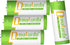 18500 Rechargeable Batteries, 3.7V 1600mAh Li-ion IMR 18500 Battery with Button Top for Solar Garden Light, Flashlight - 4 Pack...